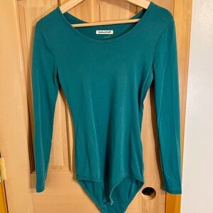 Misha & Puff teal bodysuit